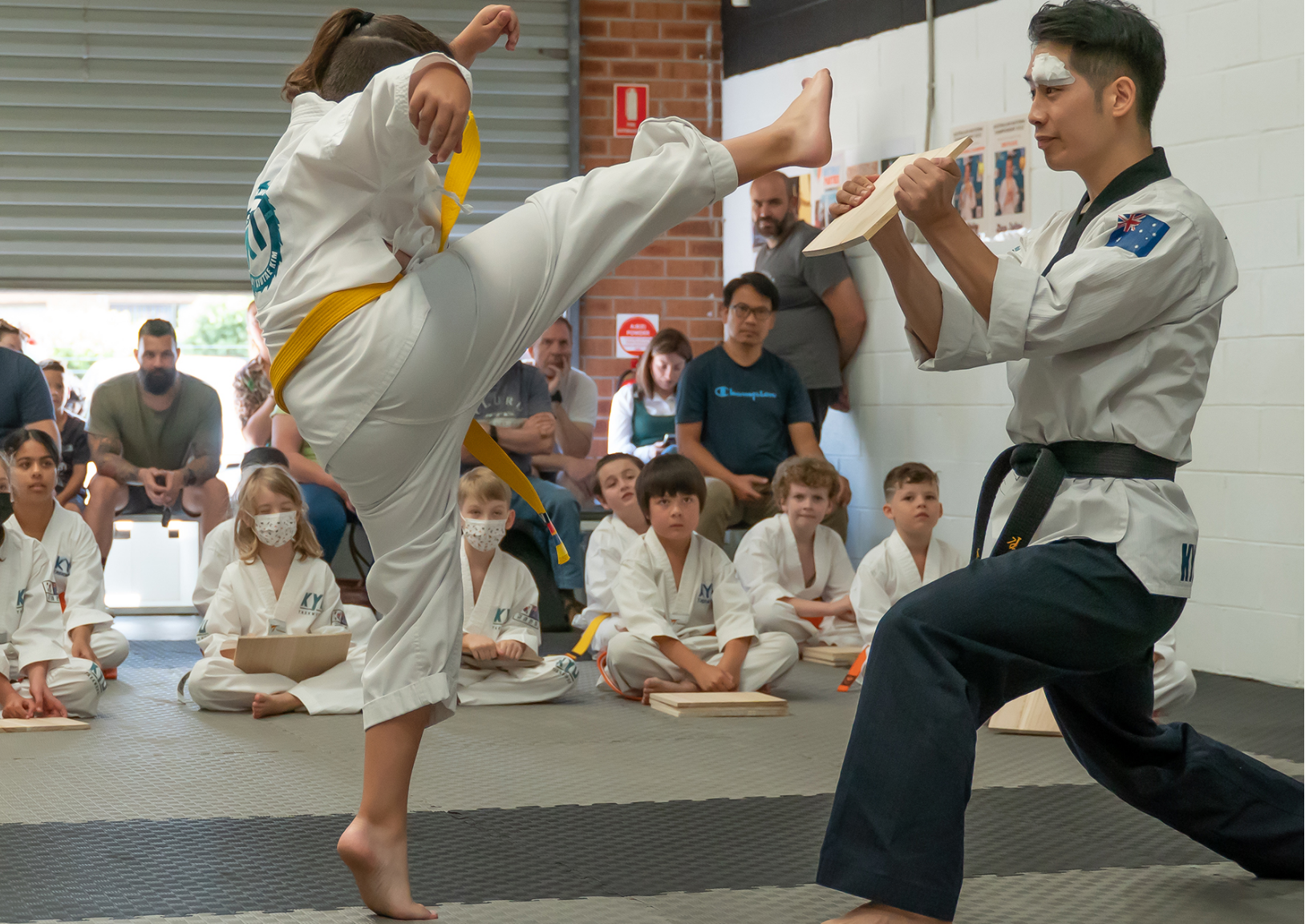 Teaching advanced sparring techniques